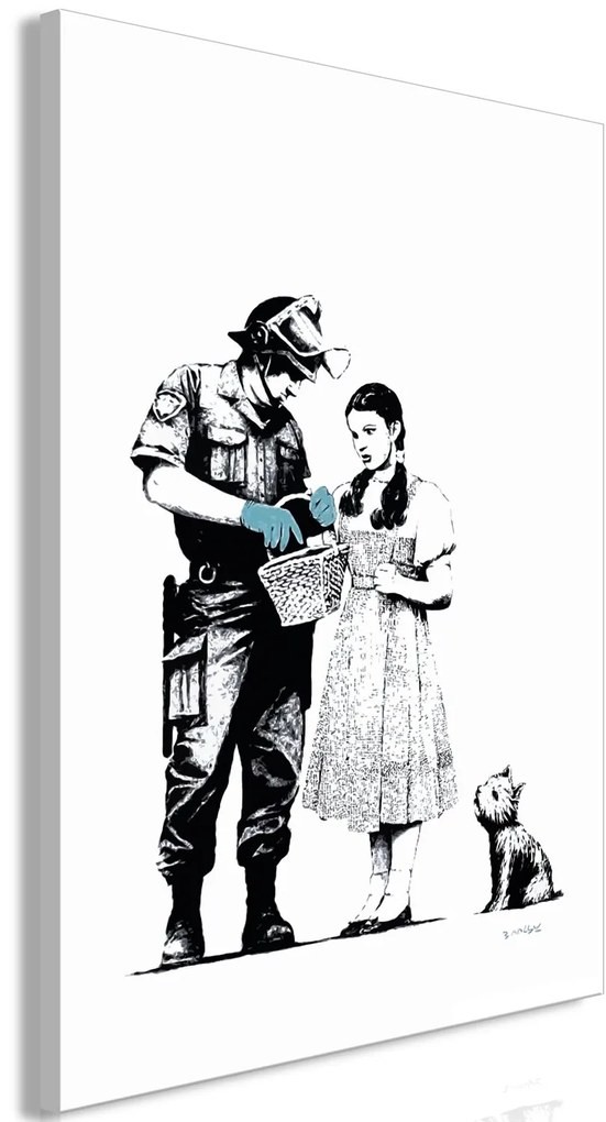 Πίνακας - Dorothy and Policeman (1 Part) Vertical - 40x60