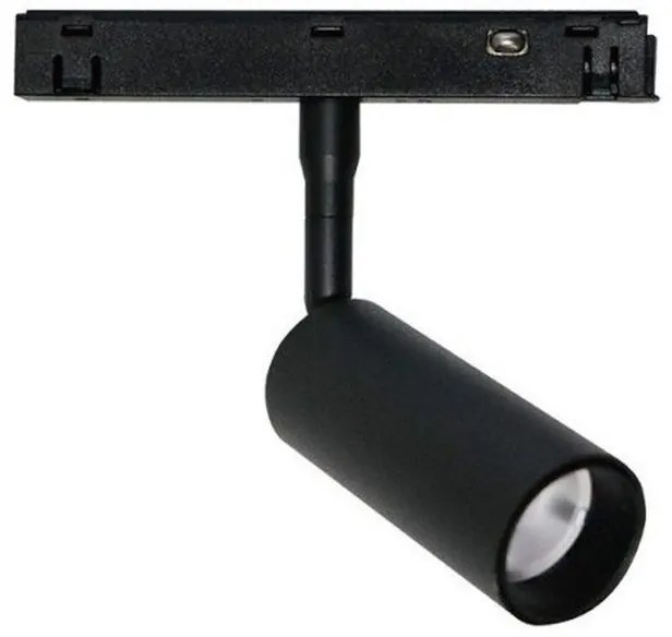 Σποτ VT-2101990 Μαγνητικής Ράγας Magna-S1X 5W 4000Κ 400lm Ø3,5x8cm Black Metanor
