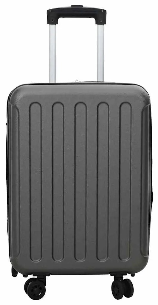 vidaXL Βαλίτσα Σκούρο γκρι 34 x 23 x 55.5 εκ. ΑΒΣ Πλαστικό