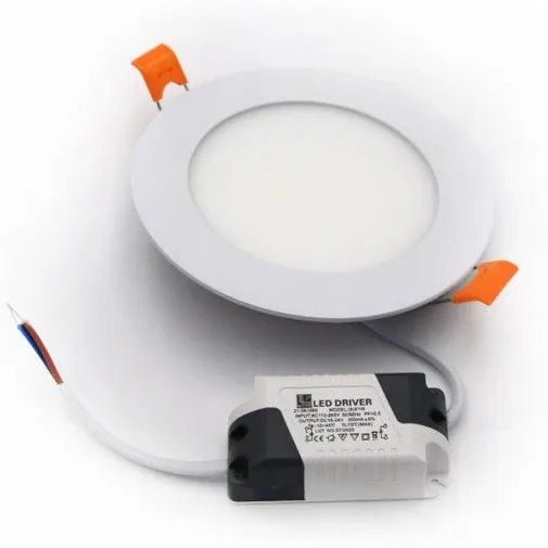 Φωτιστικό PL Οροφής LED 6W Λευκό 6300K 21-06100 Lumen 21-06100 Λευκό