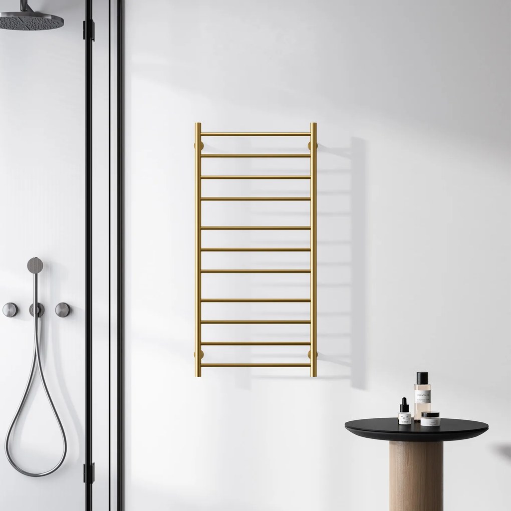 KARAG  TRUMPET Ηλεκτρικό θερμαντικό σώμα μπάνιου Gold TRUMPET KARAG 100x48x10cm 110W KARAG-5206836689067