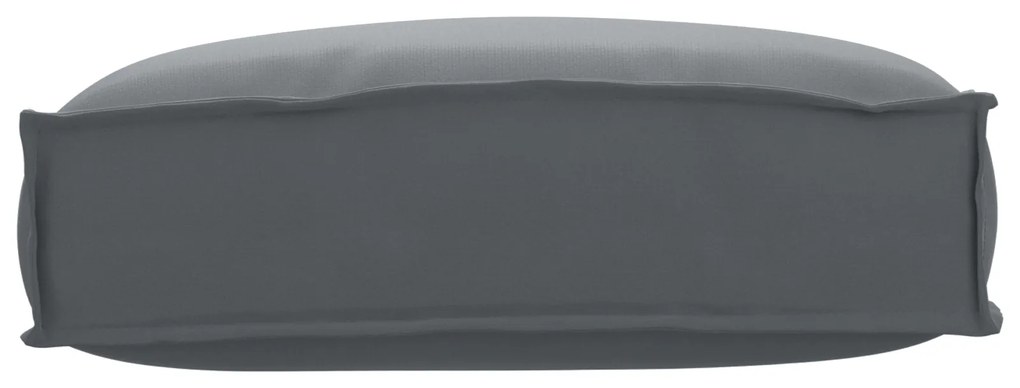 vidaXL Μαξιλάρι Παλέτας για Πλάτη Ανθρακί 50x40x12 εκ. Ύφασμα Oxford