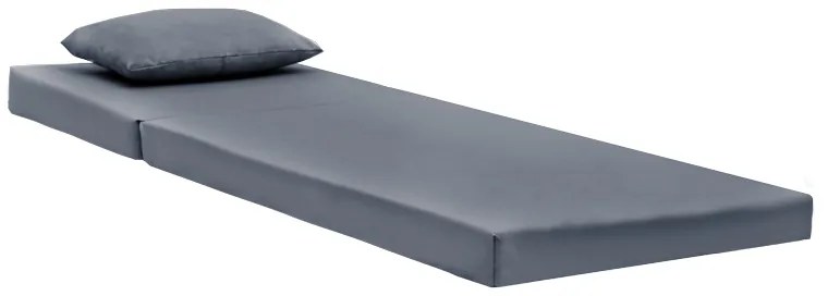 Μαξιλάρι ξαπλώστρας Sadie  ύφασμα γκρι 65x185x15εκ