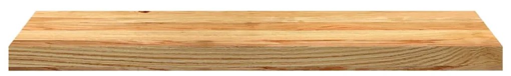 vidaXL Πατάκια Σκάλας 2 τεμ. Ανοιχτό Καφέ 80x25x2 cm Ξύλο Δρυός