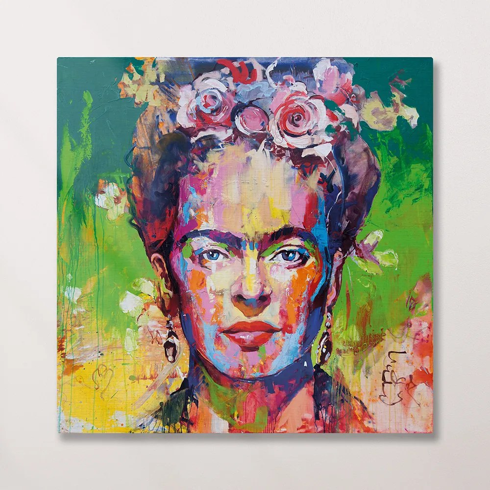 Πίνακας σε Καμβά Frida Kahlo KNV2583 40cm x 40cm