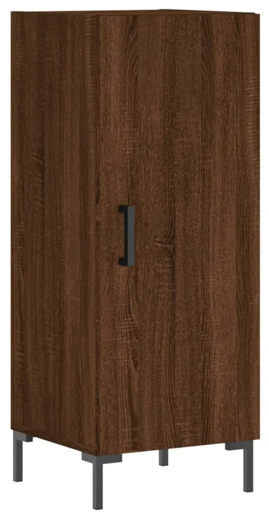 vidaXL Ντουλάπι Καφέ Δρυς 34,5 x 34 x 90 εκ. Επεξεργασμένο Ξύλο