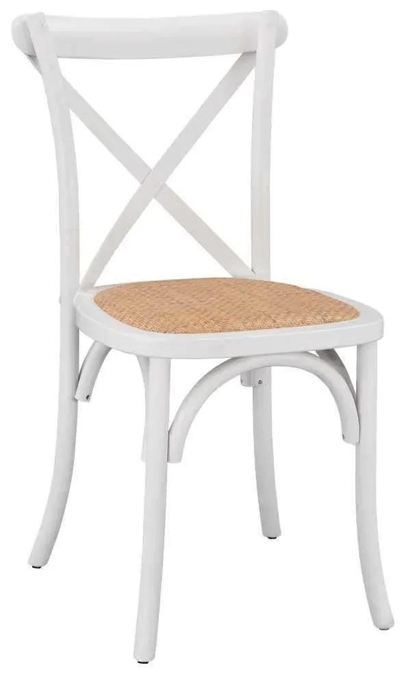 Καρέκλα Owen HM8575.14 48x53x90cm Beech-White