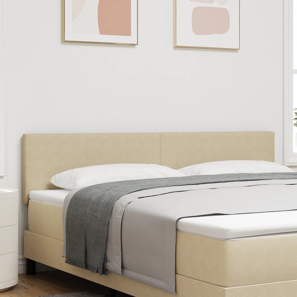 vidaXL LED Κεφαλάρι Απλό Σχεδιασμού Φωτεινό Πράσινο-Γκρι 90 εκ. Κορντούρα Ύφασμα