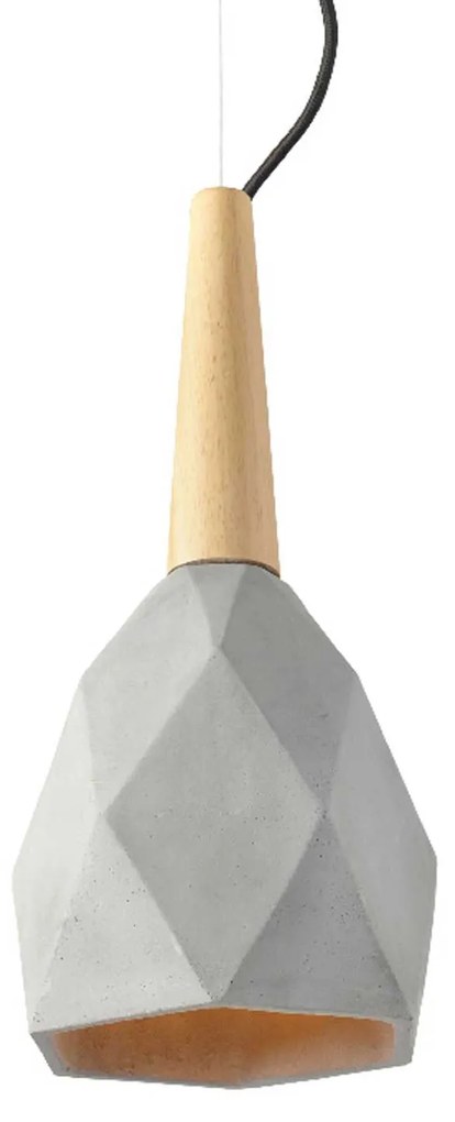 Φωτιστικό Οροφής Vintage V35146 Natural Cement, Metal
