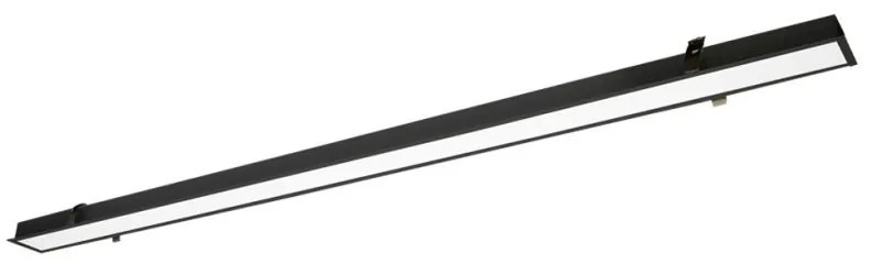 Γραμμικό Φωτιστικό Χωνευτό Viokef Station Ultra 3911-04310-3-B-D5 L3100 3000K Dimmable Μαύρο Ματ