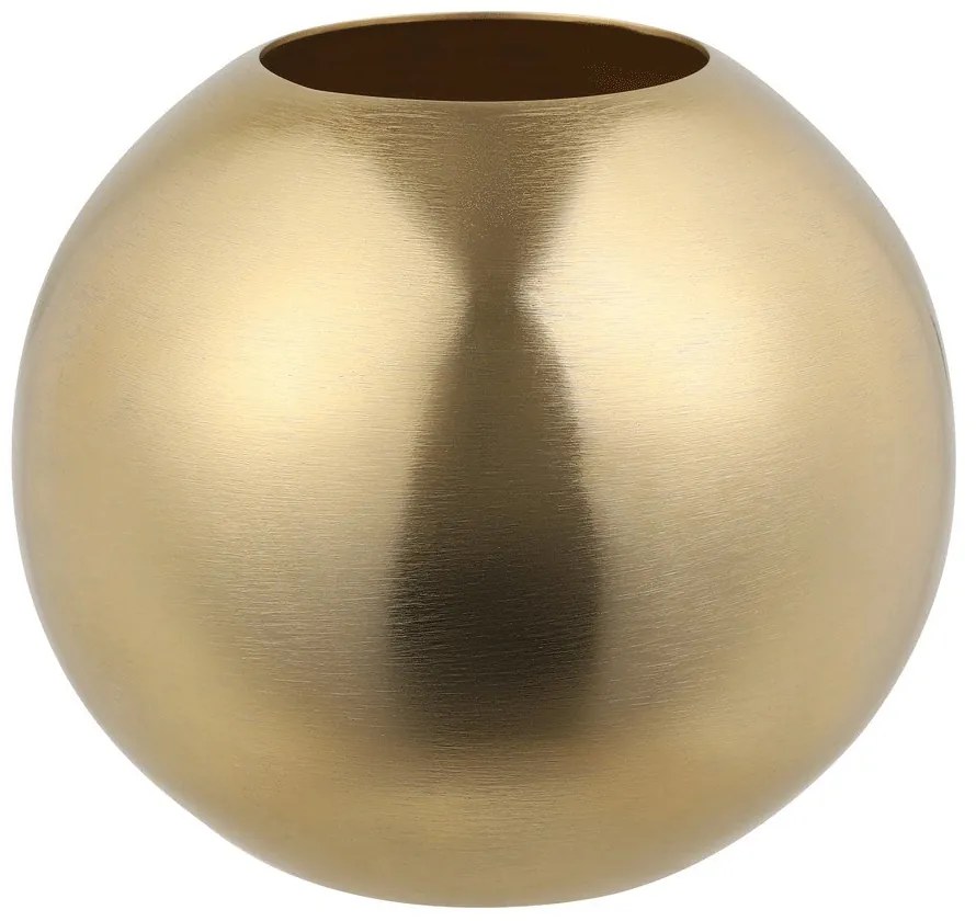 Βάζο Abucay 421049 Φ18x16,5cm Gold Eglo Αλουμίνιο