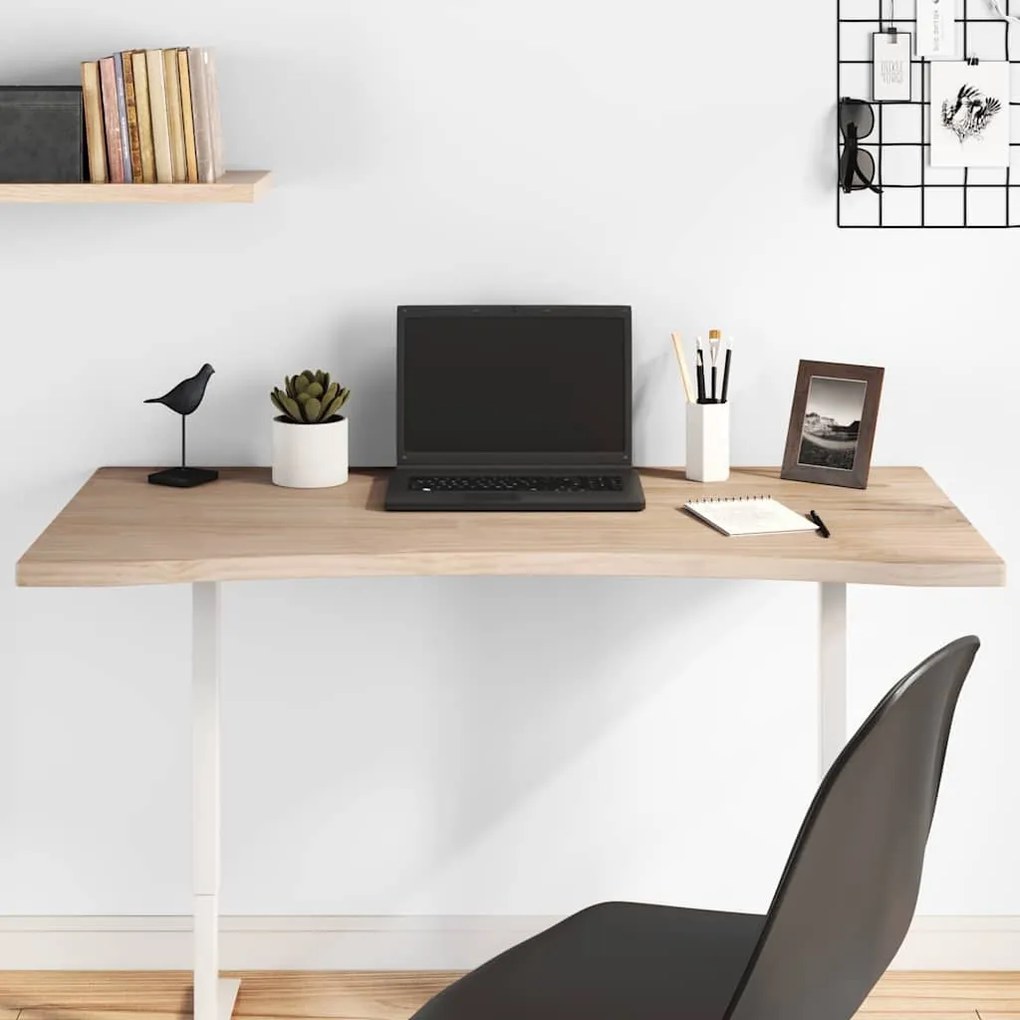 vidaXL Επιφάνεια Γραφείου 100 x 50 x 2,5 εκ. από Μασίφ Ξύλο Πεύκου