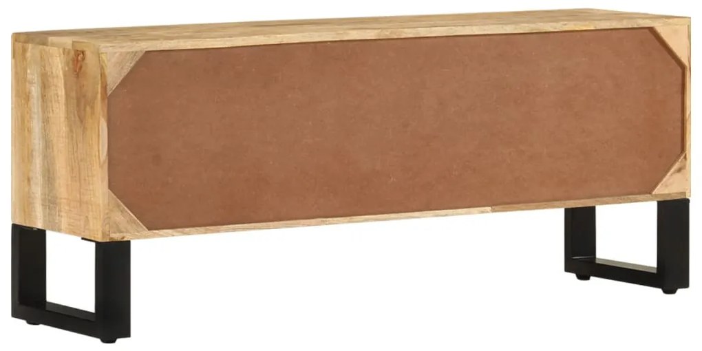 vidaXL Έπιπλο Τηλεόρασης 110 x 30 x 45 εκ. από Ακατέργαστο Ξύλο Μάνγκο