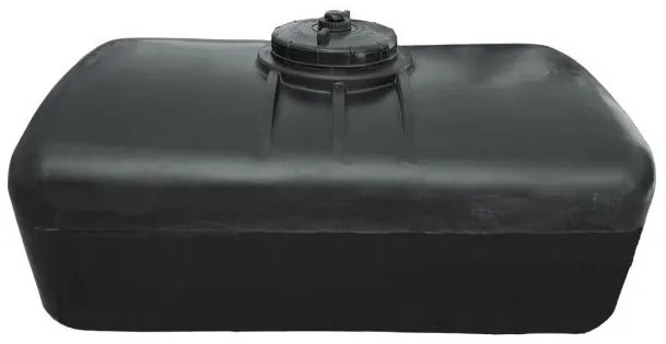 Radia ΔΕΞΑΜΕΝΗ ΠΑΡΑΛ/ΔΗ ΟΡΙΖ. 1000L 155x70x115cm ΜΑΥΡΗ KANEL-113.1.1000Μ