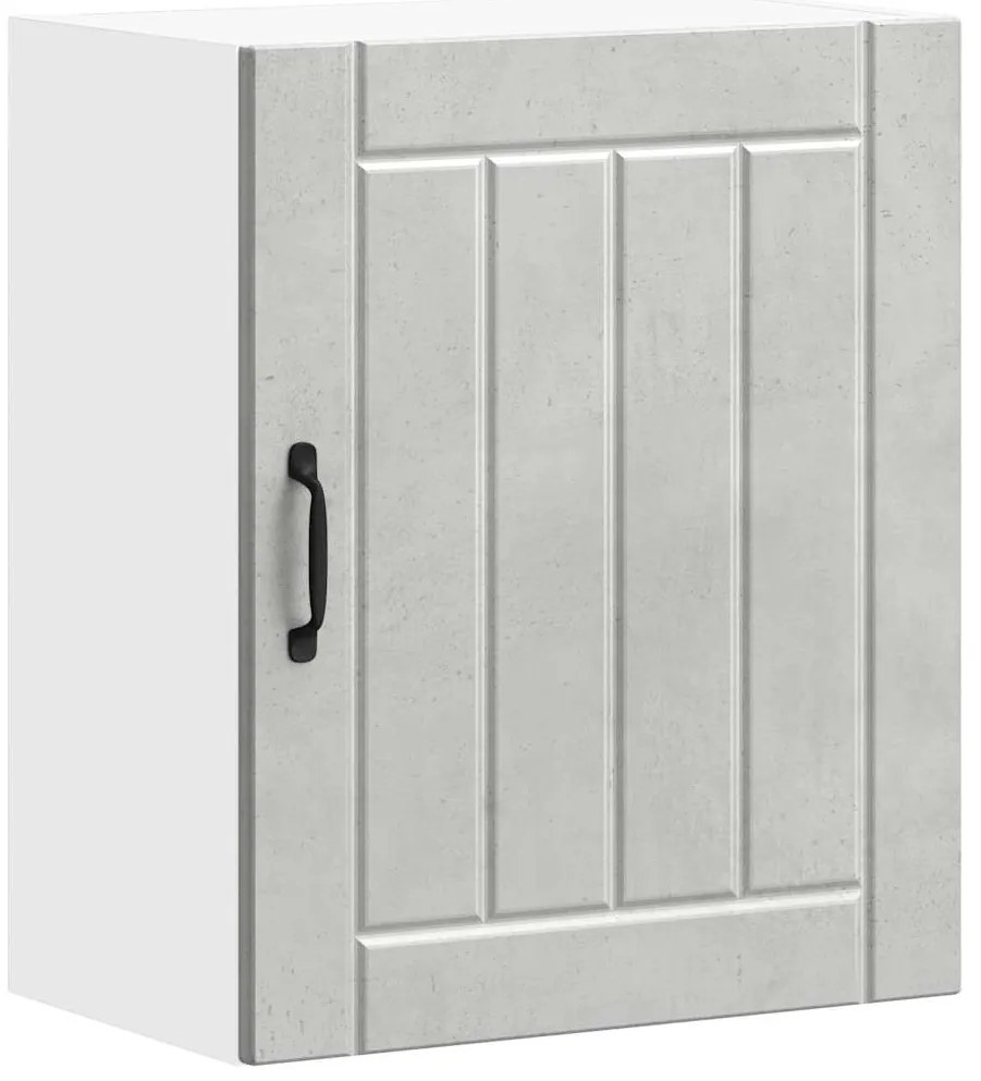 vidaXL ντουλάπι τοίχου κουζίνας "Lucca" Σκυρόδεμα γκρι