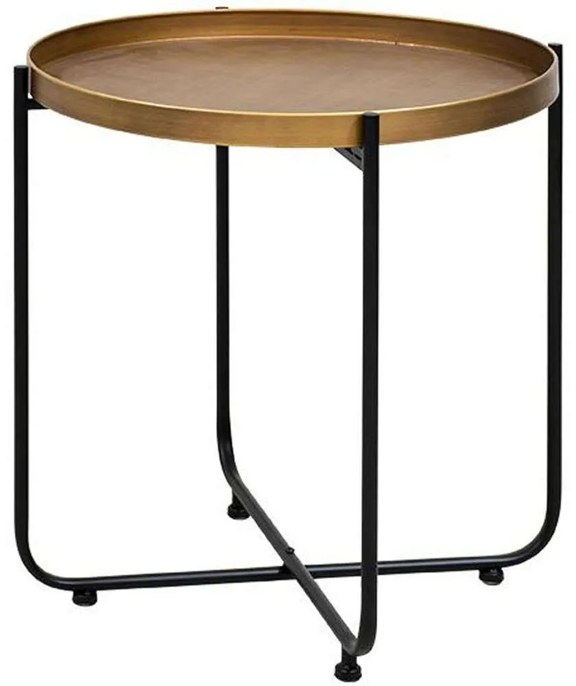 Τραπεζάκι Βοηθητικό 167-124-014 46x50cm Bronze-Black
