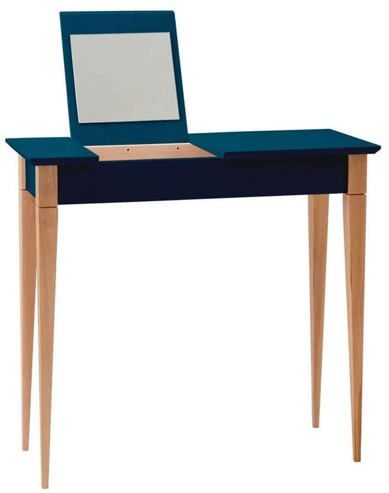 Τουαλέτα Με Καθρέπτη Mimo S MIMOTSBE14 65x35x74cm Petrol Blue-Beech