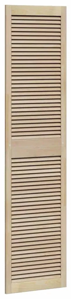 vidaXL Πόρτες Ντουλάπας Other με πόρτα 4 pcs Καφέ 201 x 49.5 x 2.1 εκ
