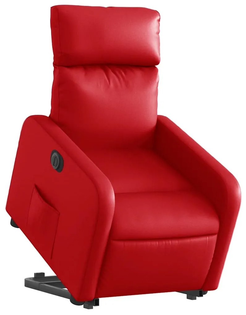 vidaXL Πολυθρόνα Ηλεκ.Ανακλινόμενη με Ανύψωση απόΣυνθετικό Δέρμα