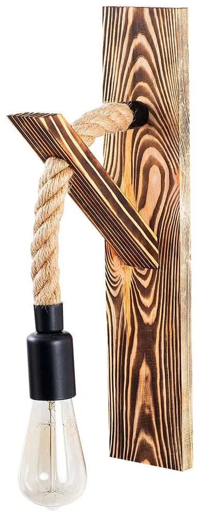 Φωτιστικό Τοίχου - Απλίκα Erebos 521SHN2129 9x17x45cm 1xE27 40W Natural Opviq