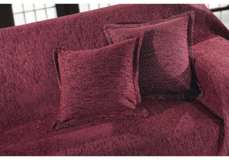 Ριχτάρι Πολυθρόνας Matis Burgundy 180x150 - Guy Laroche