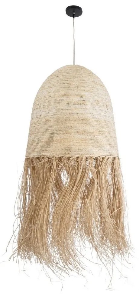 Φωτιστικό Οροφής Κρεμαστό Martinique 02179 Boho 1xE27 IP20 60x130cm Beige GloboStar