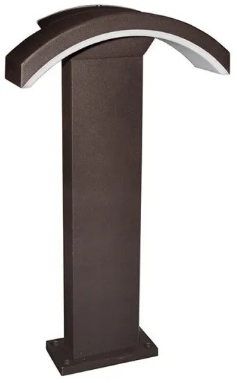 Επιδαπέδιο Φωτιστικό LED 10W 4000Κ 10x4 Lumen-9-19186610-Σκουριασμένο 9-19186610
