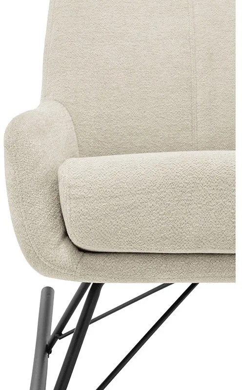 Καρέκλα Relax Κουνιστή Ανθρακί 63x98x98 cm