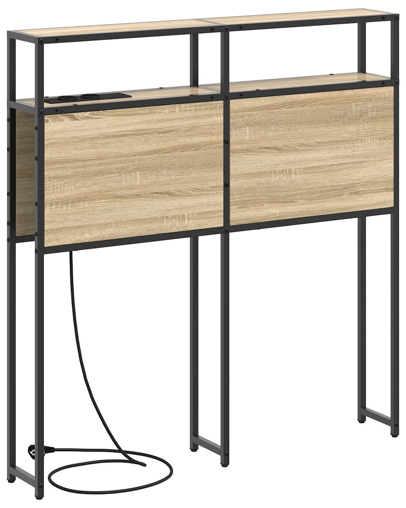 vidaXL Κεφαλάρι Αποθήκης Sonoma Oak 100 εκ. Επεξεργασμένο ξύλο