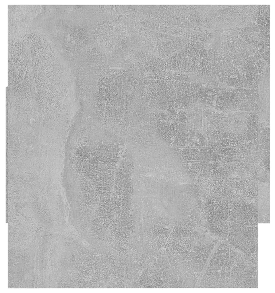 Ντουλάπα Γκρι Σκυροδέματος 70 x 32,5 x 35 εκ. από Μοριοσανίδα - Γκρι