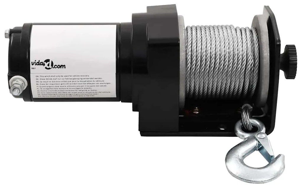 Ηλεκτρικό Βαρούλκο 12V 1360κ. με Κύλινδρο Ευθυγράμμισης Συρματόσχοινου