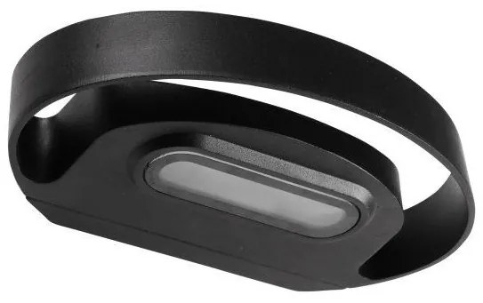 Απλίκα Φωτιστικό Τοίχου LED 6W 4000K Μαύρο 7737 Spotlight-7737-Μαύρο 7737