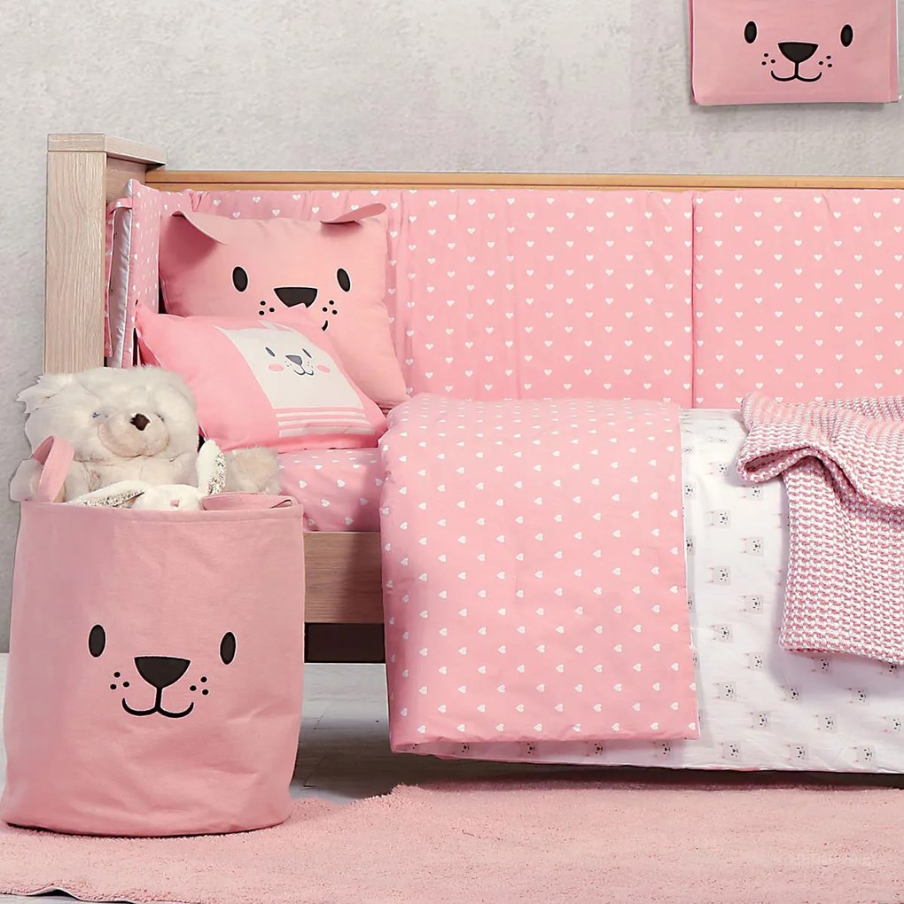 Κουβερλί Κούνιας (110x140) 2 Όψεων Nef-Nef Homeware Cat