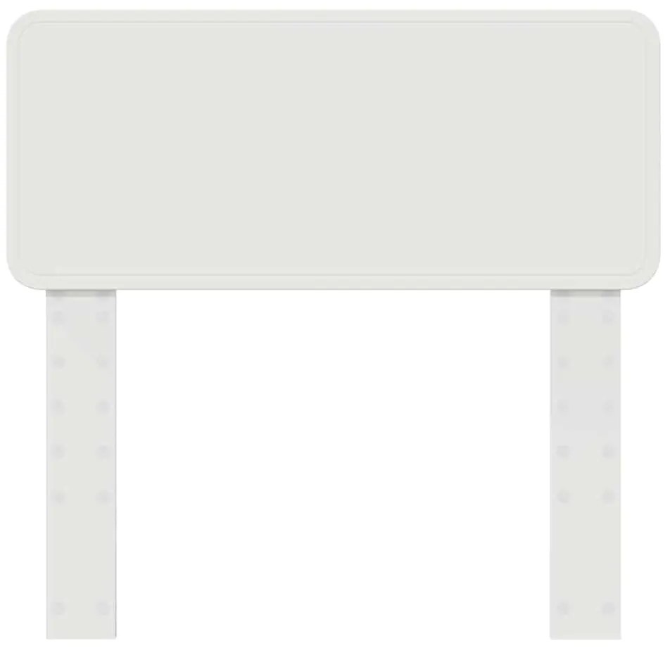 vidaXL Κεφαλάρι με κεφαλάρι Λευκό 100 cm Επεξεργασμένο ξύλο