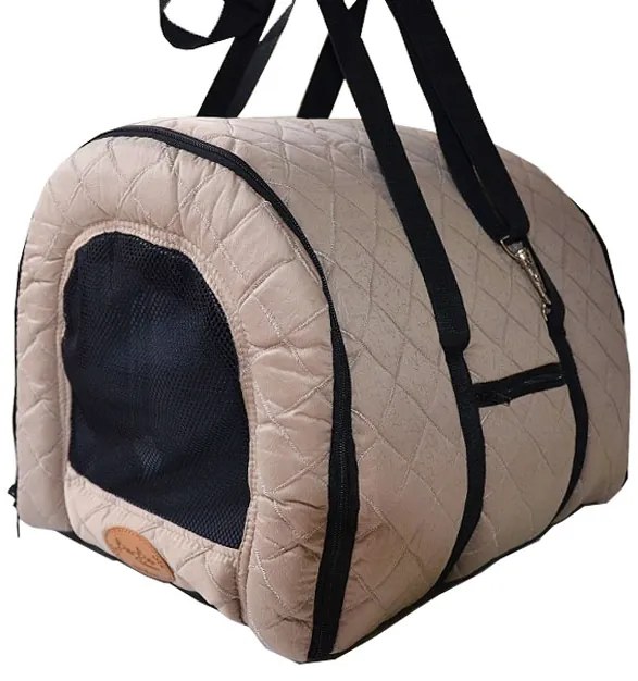 Τσάντα Μεταφοράς Soft Σκύλου - Γάτας 40x30x32 Pet Camelot 2056 Medium Beige