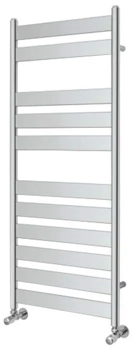 Thermo Largo Θερμαινόμενη πετσετοκρεμάστρα 120x50cm Chrome ΔΕΝ ΠΕΡΙΛΑΜΒΑΝΤΟΝΤΑΙ ΔΙΑΚΟΠΤΕΣ &amp; ΑΝΤΙΣΤΑΣΕΙΣ