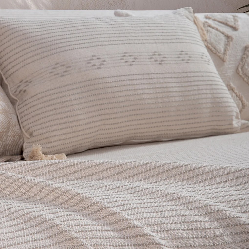 Διακοσμητικό Μαξιλάρι (33x55) Nef-Nef Homeware Resan Beige