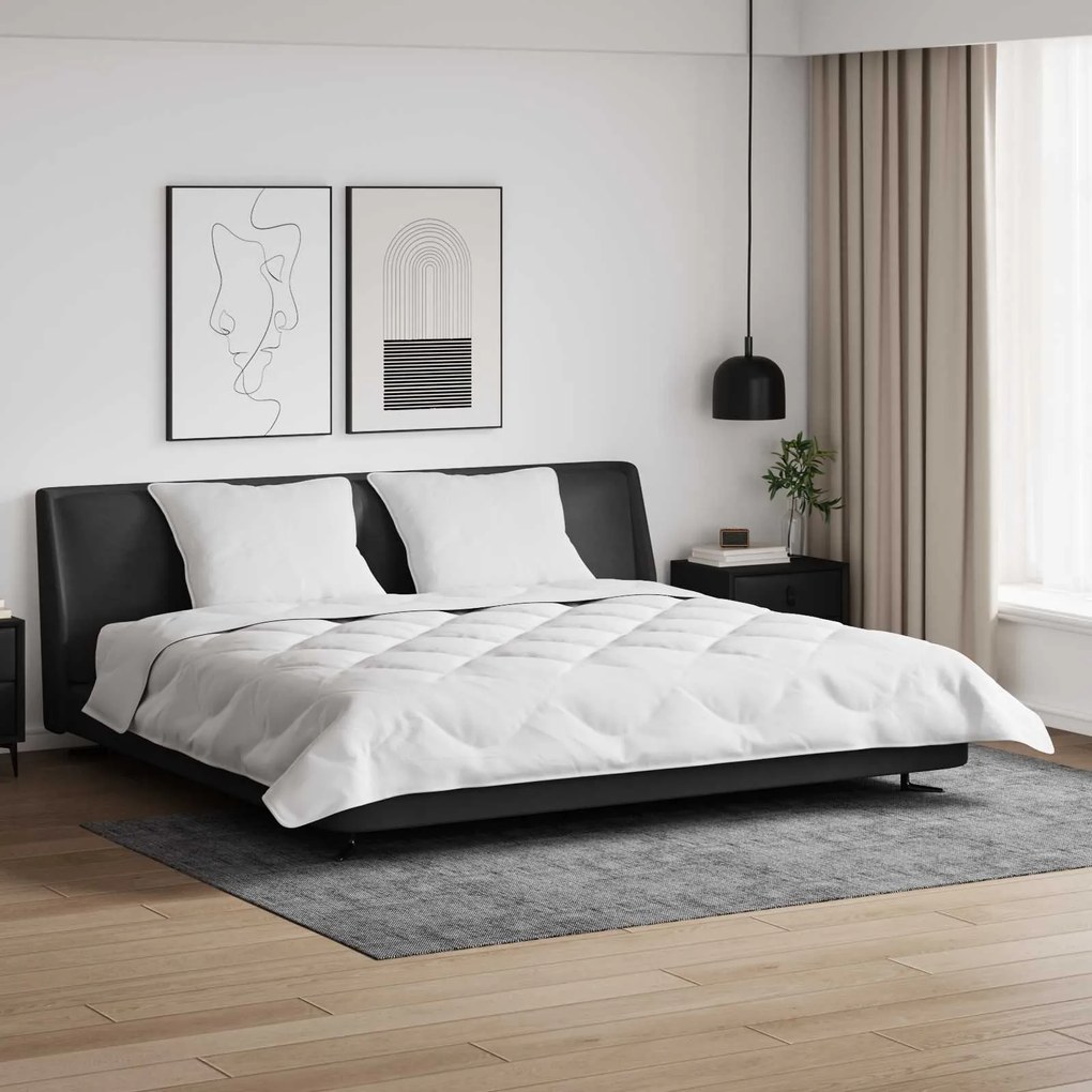 Παπλωματοθήκη με Μαξιλάρια με μαξιλάρι 3 pcs Λευκό