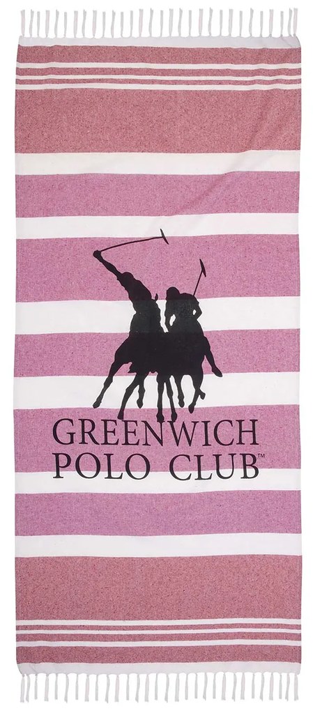 Παρεό (80x170) Greenwich Polo Club Beach 3842 Fuchsia