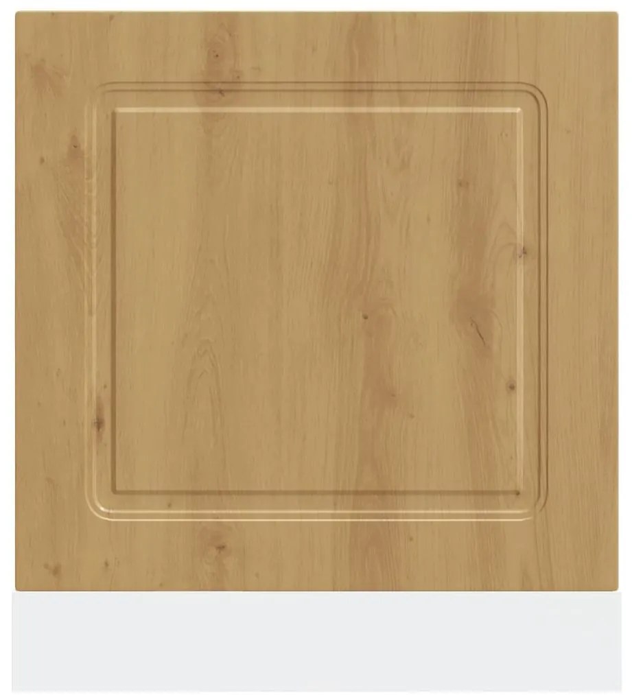 Πίνακας πλυντηρίου πιάτων "Kalmar" Artisan Oak 60x1,5x67 cm - Καφέ