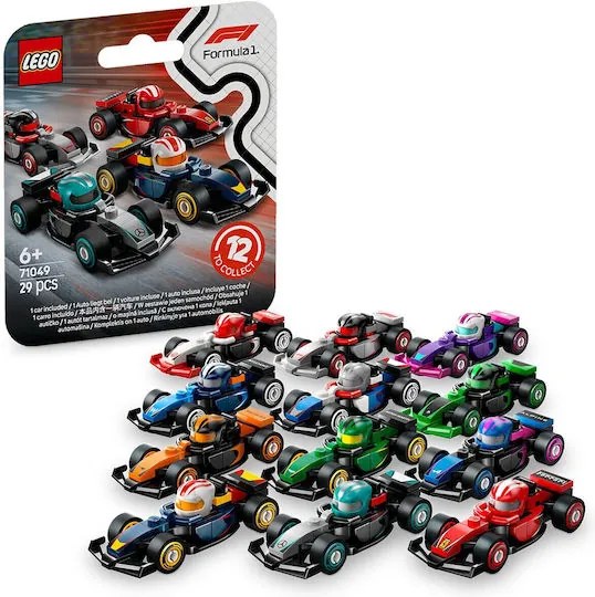Lego LEGO71049 Minifigures F1 Collectible για 6+ Ετών 29τμχ