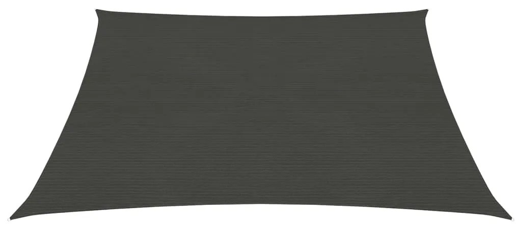 vidaXL Πανί Σκίασης Ανθρακί 7 x 7 μ. από HDPE 160 γρ./μ²