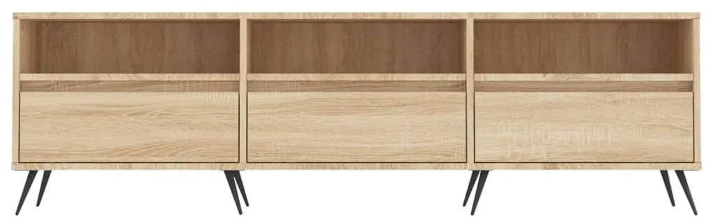 vidaXL Έπιπλο Τηλεόρασης Sonoma Δρυς 150x30x44,5 εκ. Επεξ. Ξύλο