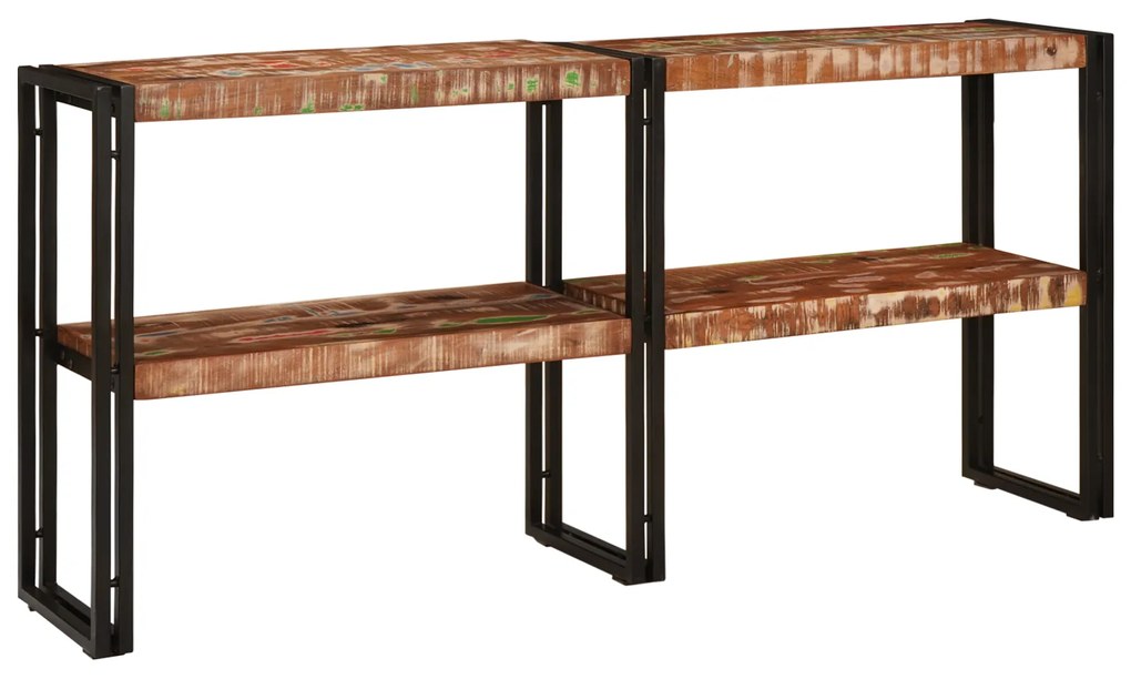 vidaXL Τραπέζι Κονσόλας 160x33x75 εκ Μασίφ Ξύλο Ανάκτηση