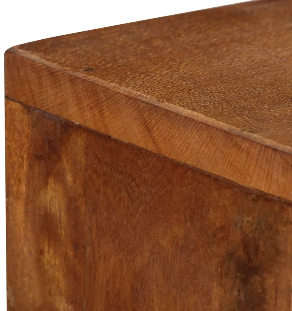 vidaXL Μπουφές Καφέ 110x30x75 εκ. από Μασίφ Ανακυκλωμένο Ξύλο