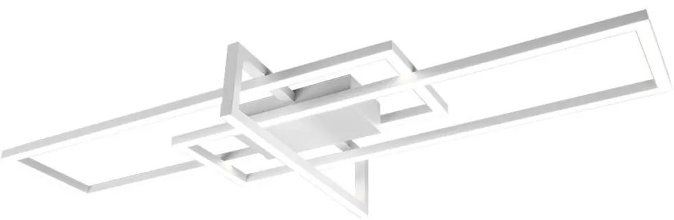 Φωτιστικό Οροφής - Πλαφονιέρα Salinas 620310331 34W Led 100x40x11,5cm White Mat Trio Lighting Metal