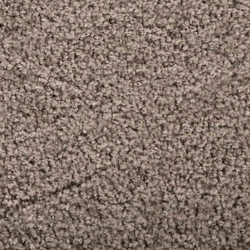 vidaXL Χαλάκι Εξώπορτας Μπεζ 60 x 40 x 1.2 εκ. Ύφασμα τέντι