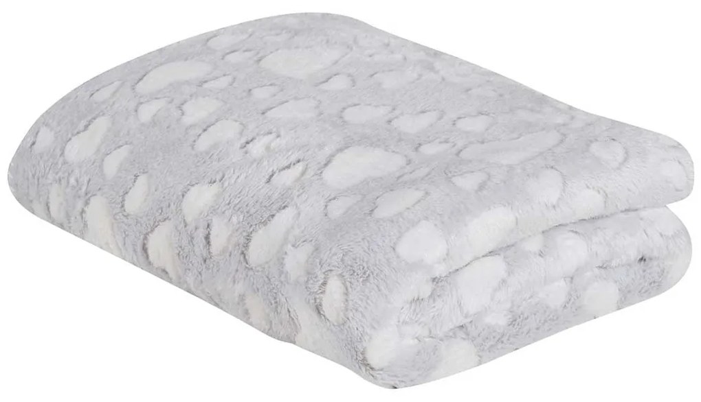 Κουβέρτα Fleece Αγκαλιάς (75x100) Das Home Relax 4909 L.Grey