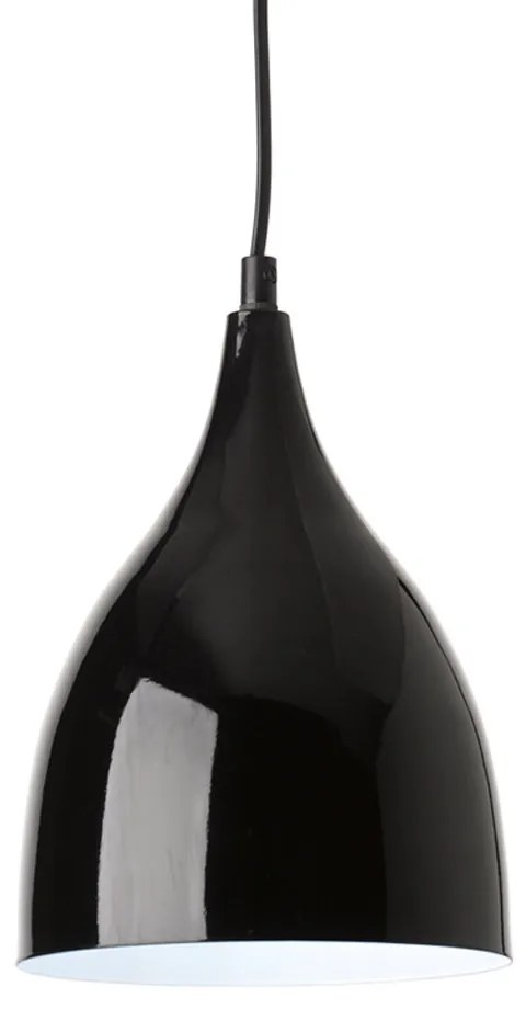 Φωτιστικό Οροφής Μονόφωτο Aca Roxanne KS174317BK Black