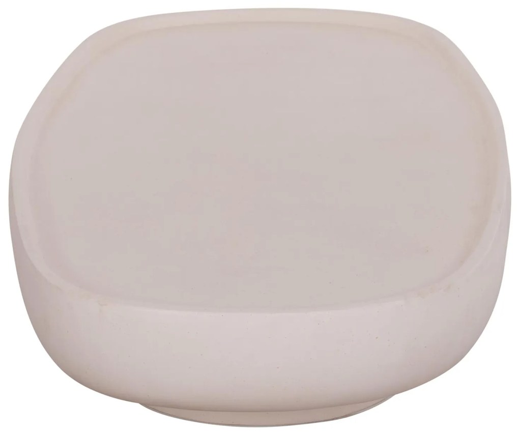Τραπεζάκι σαλονιού DESSY C18153.02 Fiber Cement σε Λευκό 151x66x30Υεκ. 151x66x30 εκ.